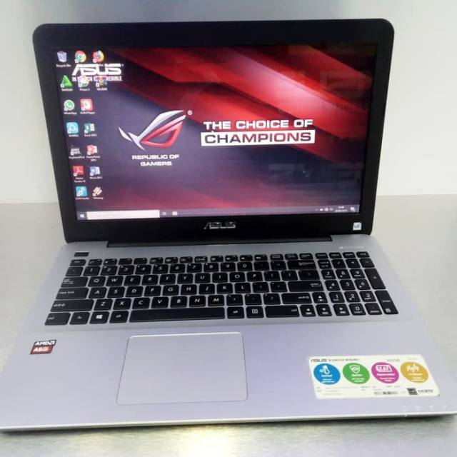 LAPTOP ASUS X555B AMD A9 9420 RAM 4GB HDD 1TB WIN10 DVD