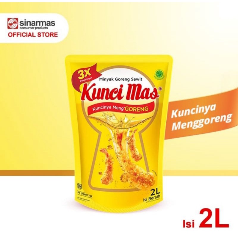 

Minyak Goreng Kunci Mas 2 L
