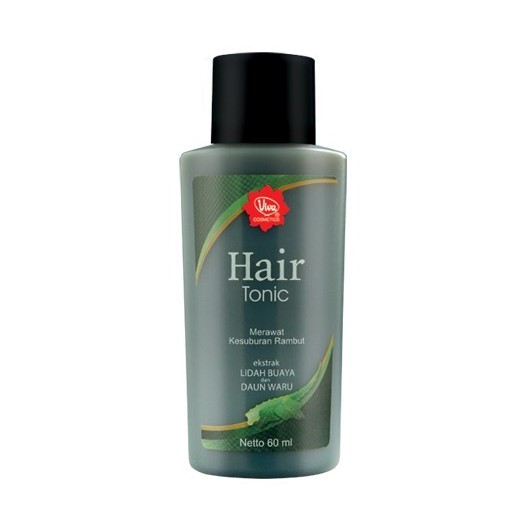 VIVA Cosmetics Hair Tonic 60ml ( Ginseng | Anti Dandruff | Lidah Buaya )