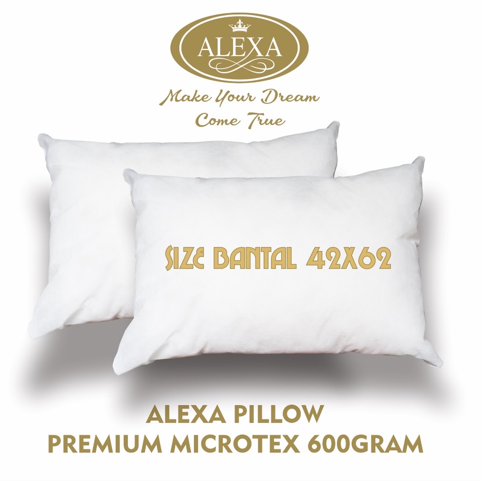 ALEXA Paket Bantal Guling Hotel Microtex 600Gram