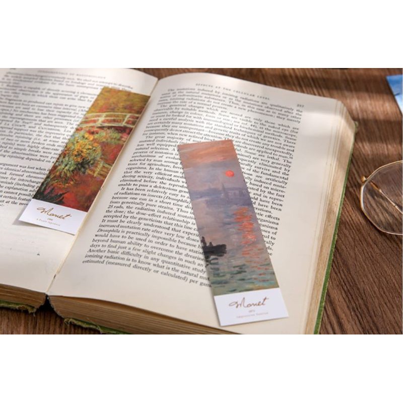 pembatas buku bookmark edisi van gogh vintage