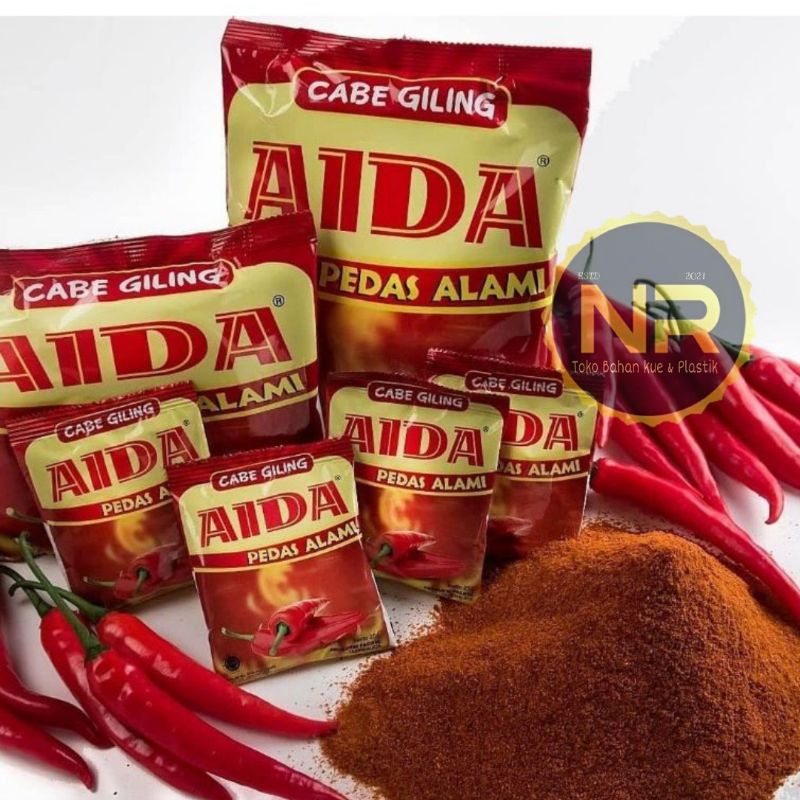 

cabe bubuk aida 500g/ bubuk cabe 250g