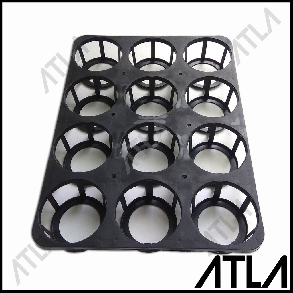 Zico Stored Tray Semai Bibit Anggrek 12 Hole Pot Flexible Seedling Benih Kt019