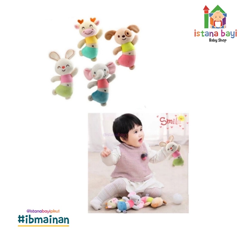 Catell Love Rattle Stick Boneka / Mainan Anak