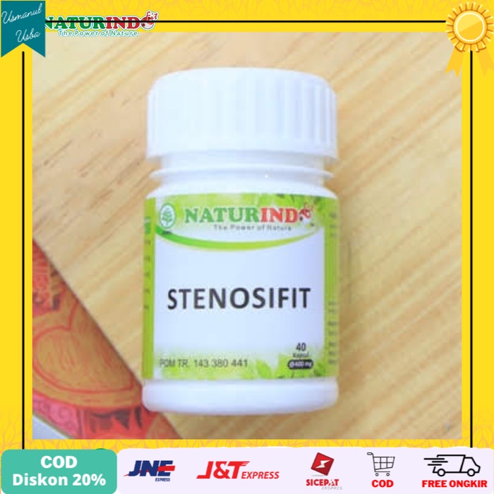 

◾COD◾ Obat Herbal STENOSIFIT Naturindo (Spesial Syaraf Pinggang & Encok)