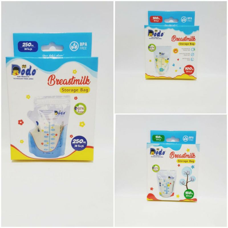 Dodo Kantong Asi/ Breastmilk 100ml/150ml/250ml