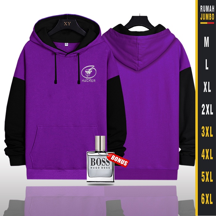 HOODIE OVERSIZE JAKET PRIA JUMBO SWEATER HOODIE PRIA HACKER