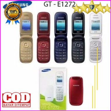 HP SAMSUNG LIPAT DUA SIMCARD MURAH PROMO FLIP GT-1272 DUAL SIM CARD HANDPHONE LIPET JADUL COD BARU