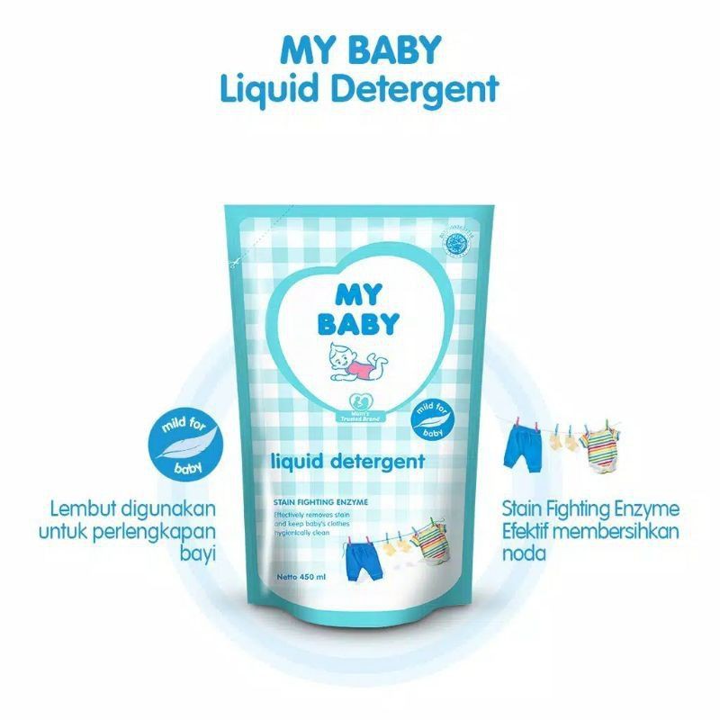 My Baby Liquid Detergent 450ml Refill