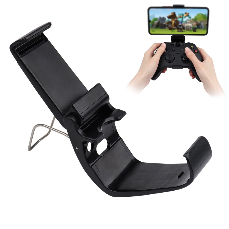 Btsg Adjustable Controller Phone Mount Seri forXbox Gamepad Controller Holder Dapat Dilipat Holder