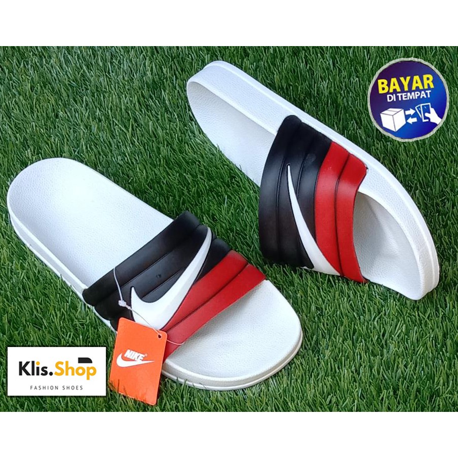 klis_shop sandal pria dan wanita sandal niike terbaru / sandal ternyaman/ sandal nyantai