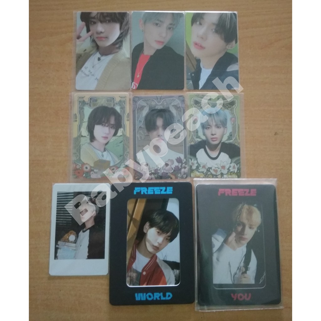 OFFICIAL PHOTOCARD TXT FREEZE ALBUM (WEVERSE GIFT, POB WEB)