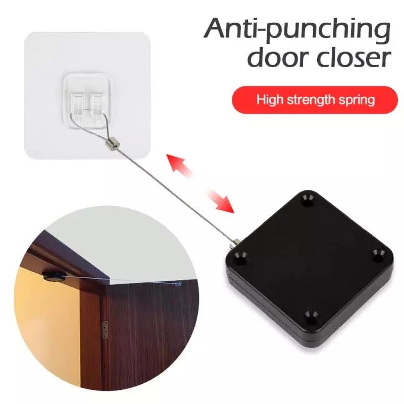 Anti-punching door closer - tutup pintu otomatis