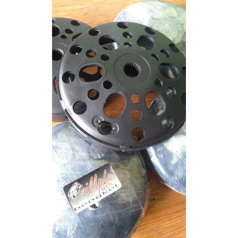 rumah / mangkok ganda anti gredeg anti gredek (bonus ring pulley) vario 110 125 150 pcx, yamaha nmax