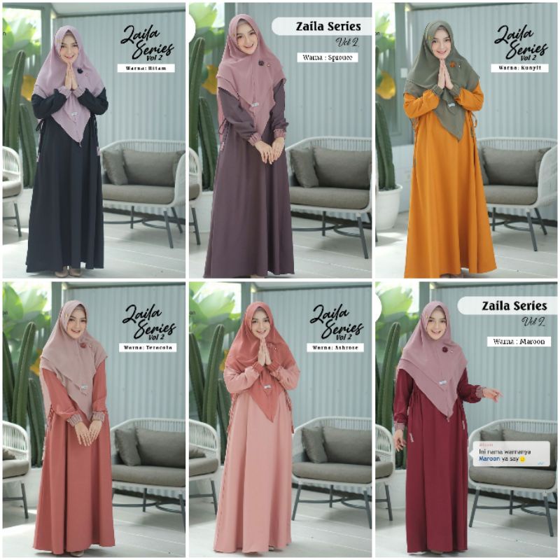 Fz Gamis Zaila by Alzainfashion