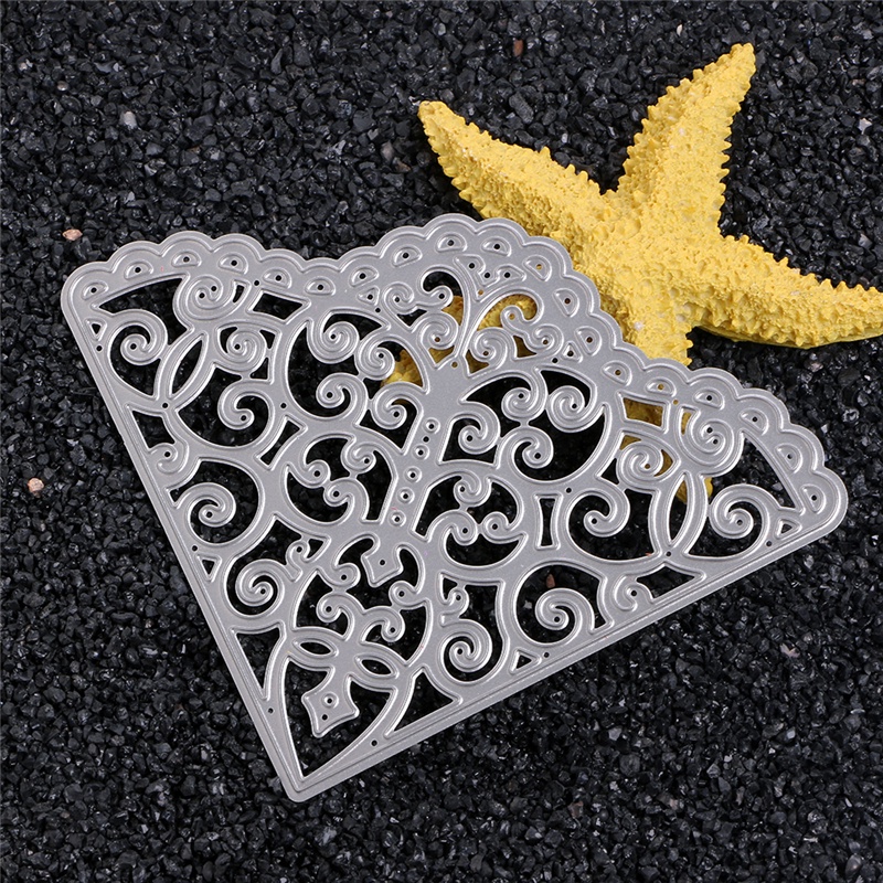 Zzz DIY Carbon Steel Scrapbooking Die Cutting Stensil Album Kartu Kerajinan Kertas Renda
