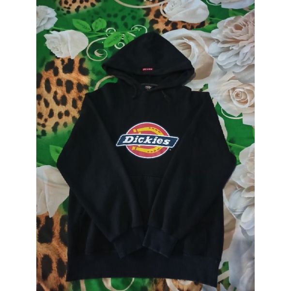 Hoodie dickies big logo hitam
