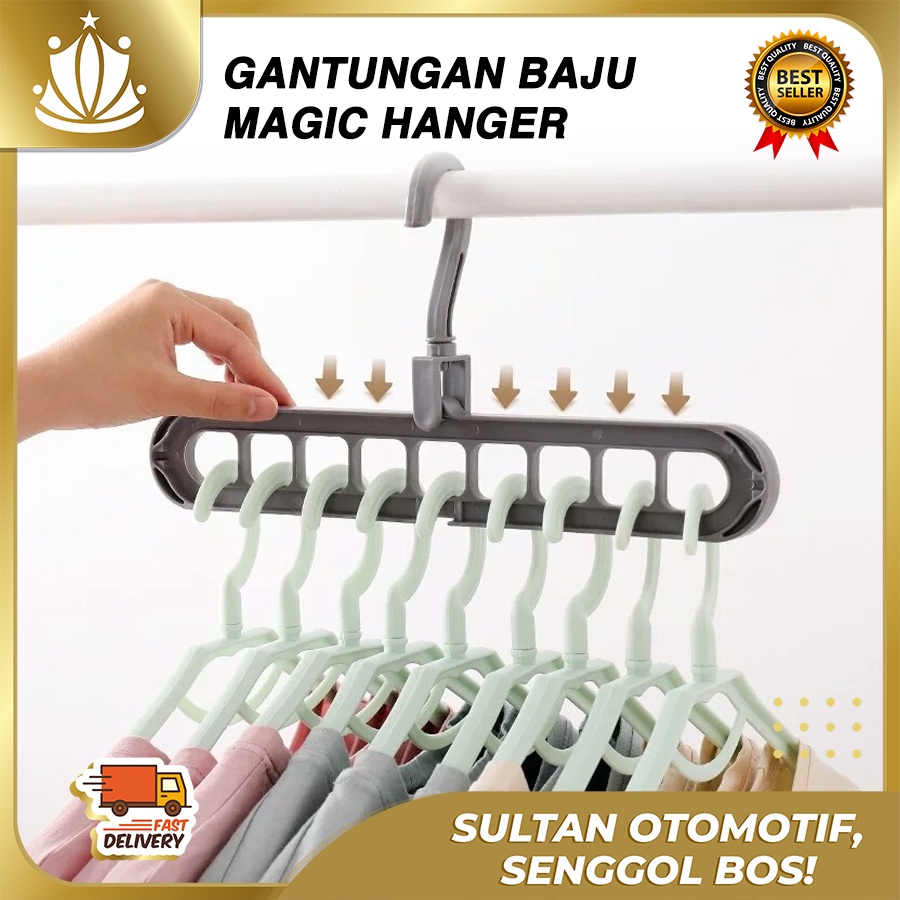 Magic Hanger Gantungan Baju Ajaib