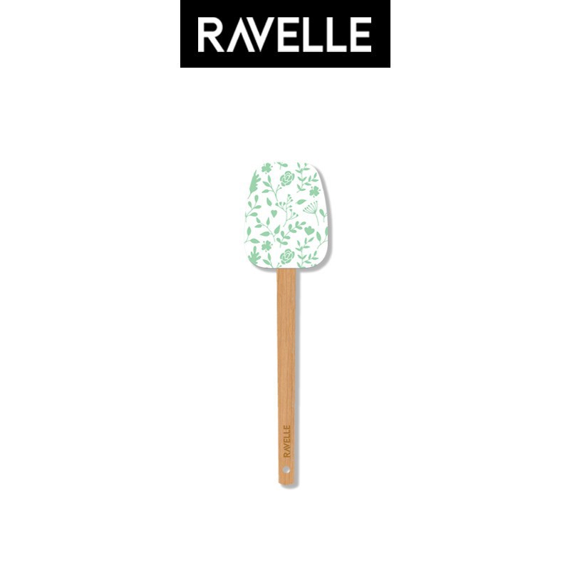 Ravelle Flower Sutil Set 2Pcs Peralatan Masak Sutil Spatula Silikon