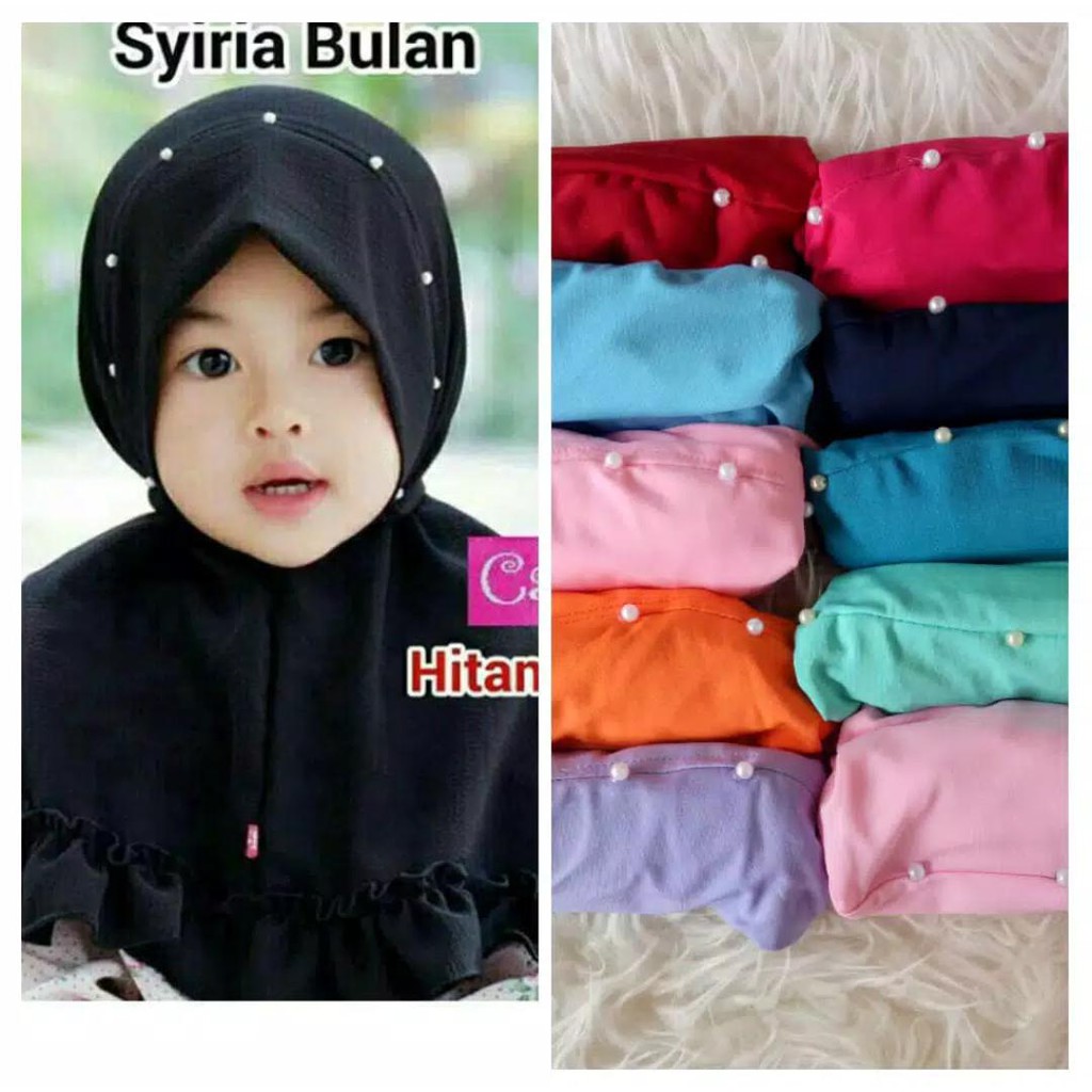 SYIRIA BULAN jilbab hijab krudung anak