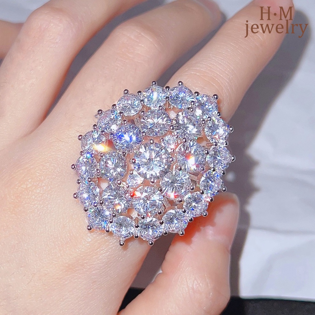 Cincin Jari Telunjuk Model Terbuka Desain Bintang Terang