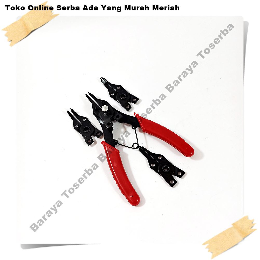 Tang Spi Satu Set Alat Pasang Ring