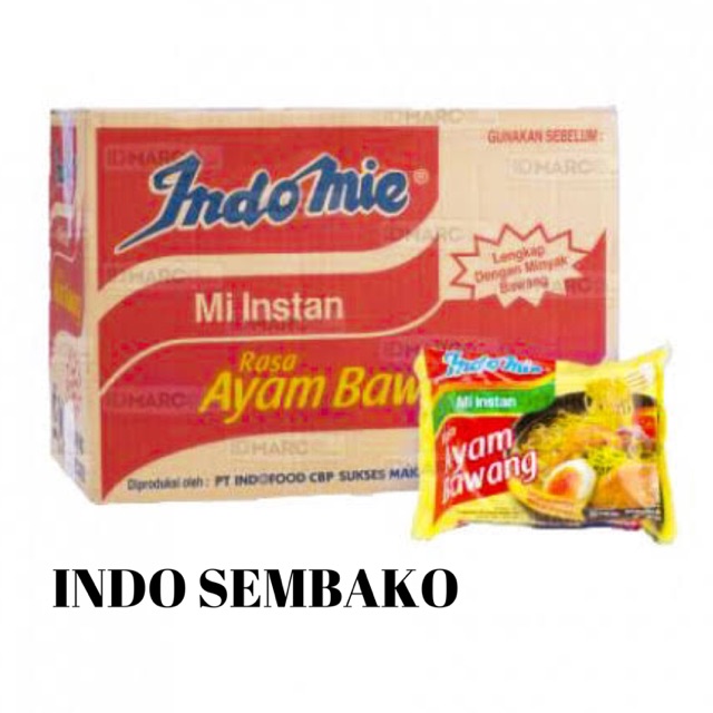 Indomie Ayam Bawang / Indomie Kuah Rasa Ayam Bawang / Mie Instan Indomie Rasa Ayam Bawang