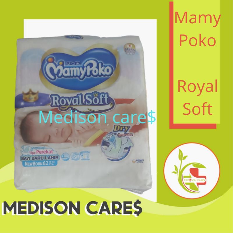 mamypoko mamy poko open royal soft | NB62 S60 M56 L48 XL40