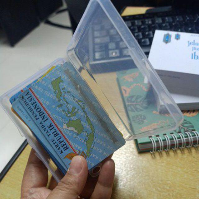 Kotak Box Plastik Serba Guna U/ Kartu Nama Atm, Klik Bca Token Mandiri, Benang, Jarum, Baut, Gearset