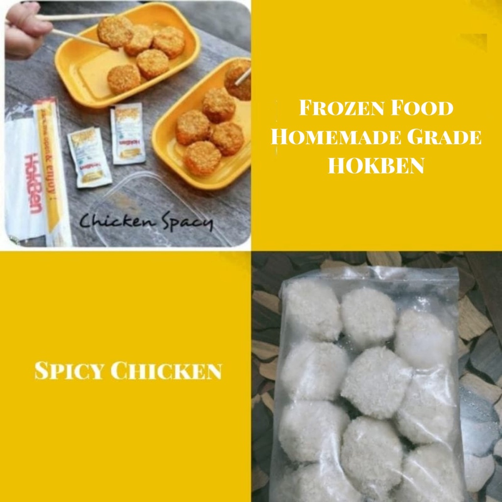 

Spicy Chicken Homemade Grade HOKBEN Isi 10pcs