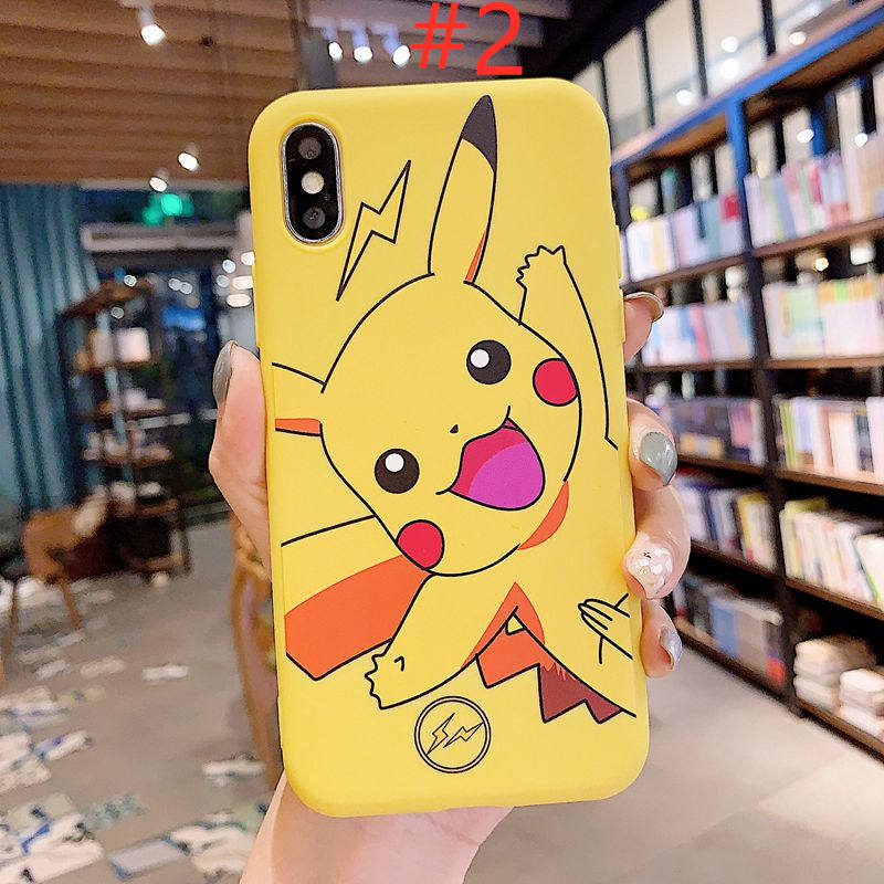 Pikachu Soft Case Redmi 5A 6A 7 7A 8 8A Redmi Note 4 4X 5 6 7 8 K20 Pro OPPO A93 Reno4 F A15 A15S