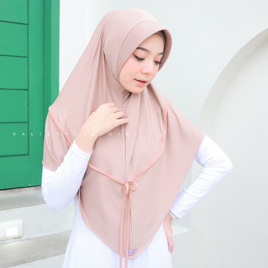Khimar Jersey Premium Pinguin Pet Antem