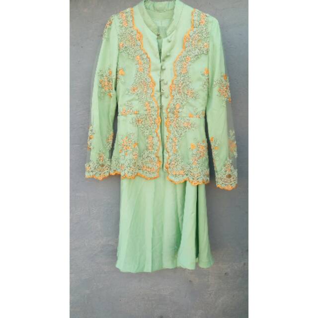 Preloved Kebaya hijau mint