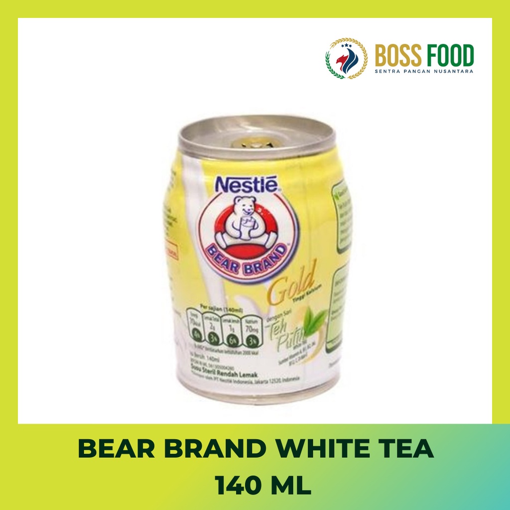 

BEAR BRAND WHITE TEA 140 ML