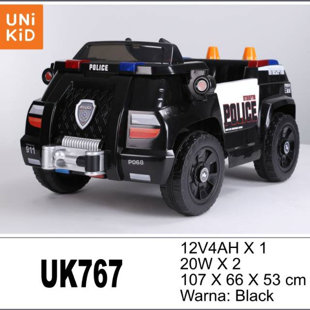 Mobil aki anak truk polisi FREE_ONGKIR