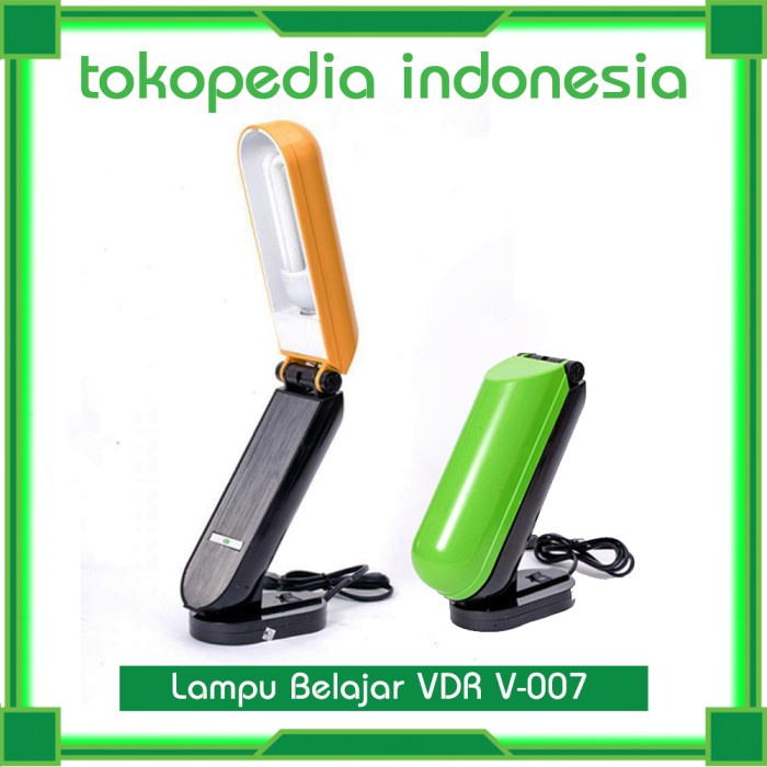 Lampu Meja Belajar LED VDR V-007 Lampu Baca Bebek Anak Kerja Lampu Lipat Desk Lamp