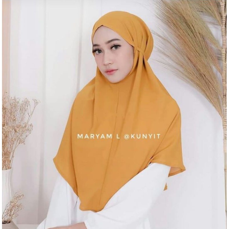 KHIMAR MARYAM TALI / HIJAB NON PET TALI BAHAN DIAMOND