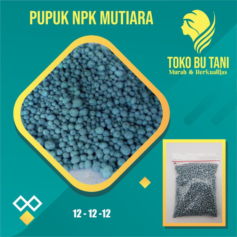 Pupuk NPK Mutiara 161616 Nutrisi Pertumbuhan Benih Tanaman Sayuran &amp; Bibit