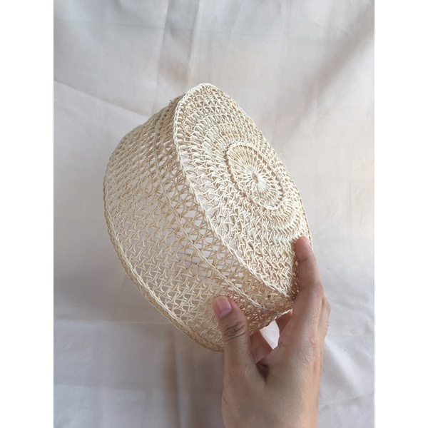 peci/songkok / kopiah rotan khas kalimantan