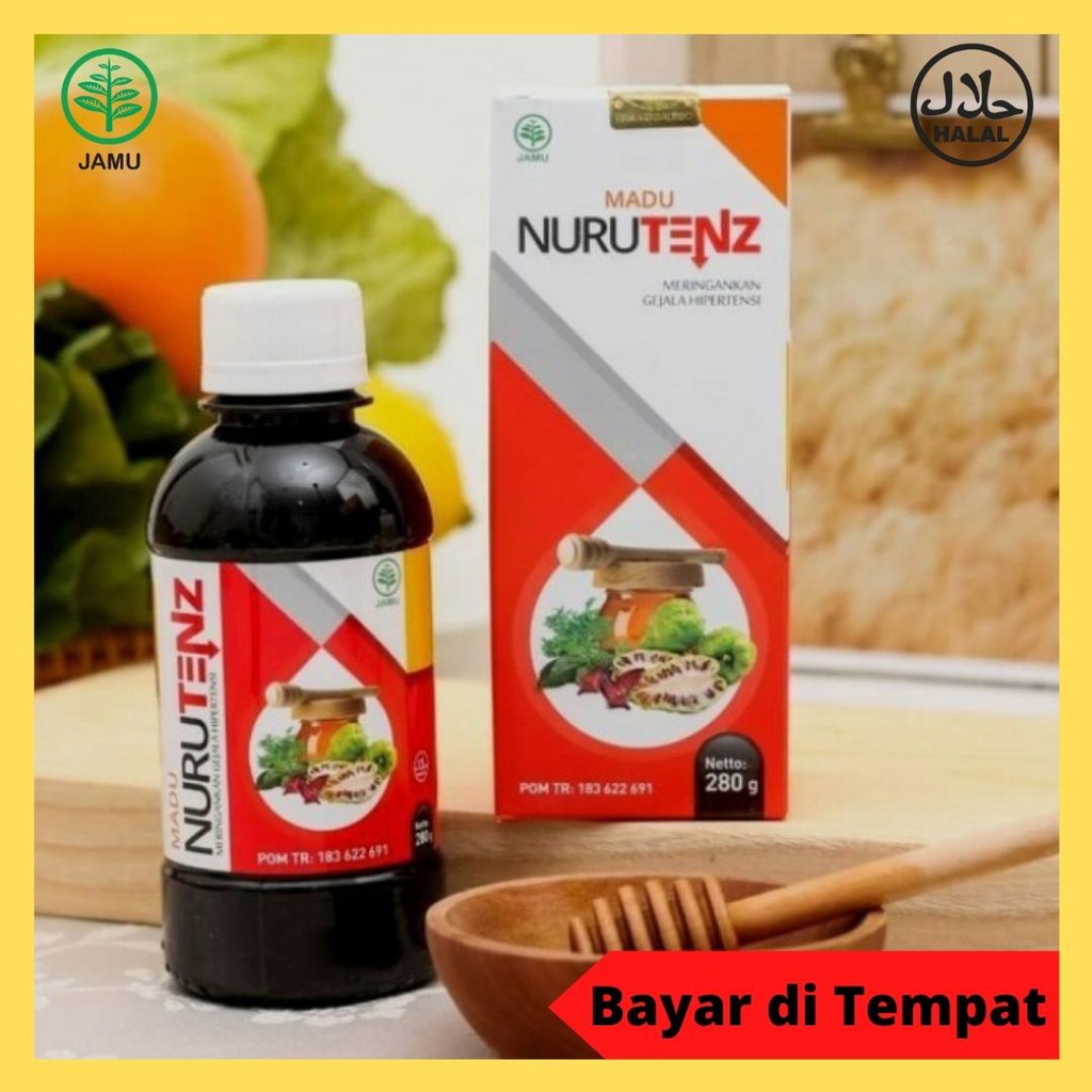 Madu Nurutenz Asli Menurunkan Darah Tinggi Madu Herbal Atasi Hipertensi Kolesterol Tinggi Efektif Indonesia