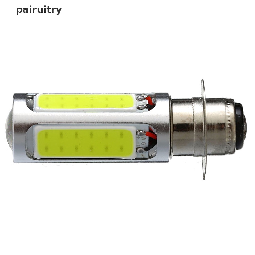 Prt 1pc Lampu Depan LED cOB H6M PX15d P15D P15D25-1 E401 PRT Warna Putih Untuk motor / ATV