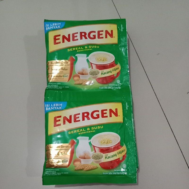 

Energen kacang hijau 5x32g