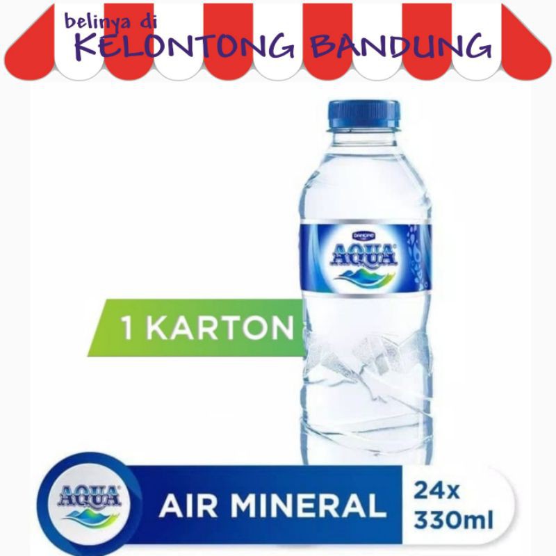 

Aqua Botol 330 ml dus box karton