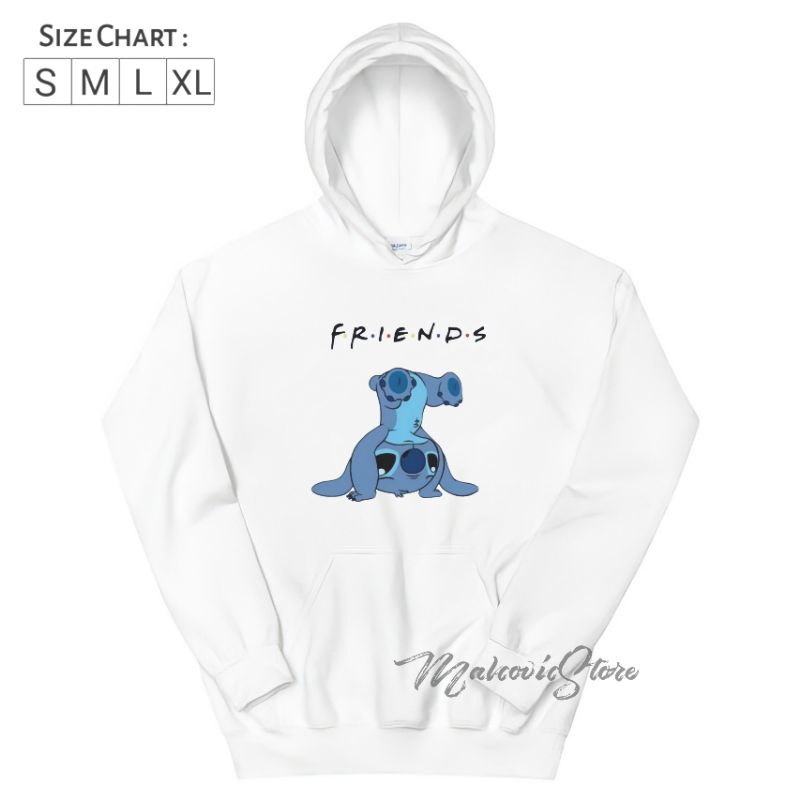 Sweater Hoodie Anak Lilo Stitch Unisex/Jaket Hoodie Anak Stitch Friends Untuk Anak Laki-laki Dan Wan