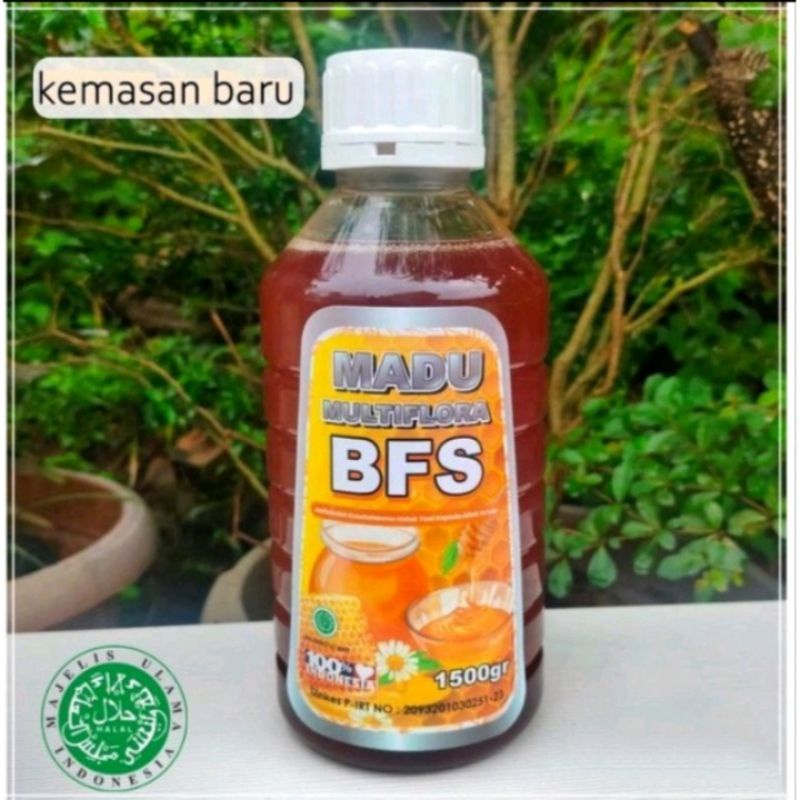 

Madu Murni Moltiflora BFS 1500 Gram - Madu Murni Asli Brokah Food Sunah | Madu Ternak