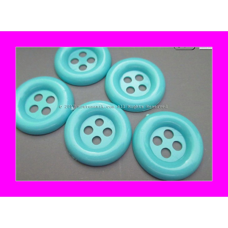 

Kancing Plastik Biru Muda 2,5 CM (KPK-04) WPC Bahan Craft