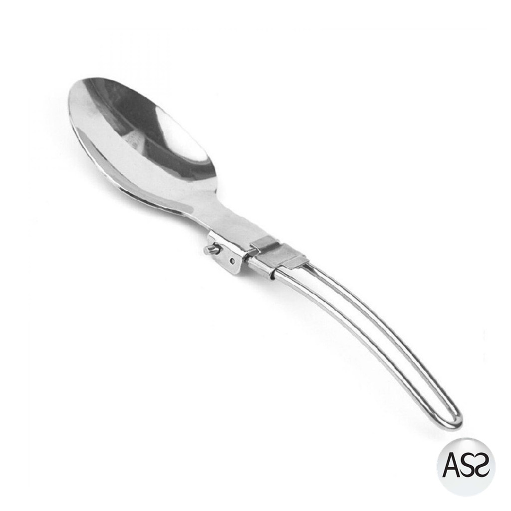 ASS Shop - Taffware Sendok Garpu Pisau Lipat Portabel Stainless Steel - AOTU