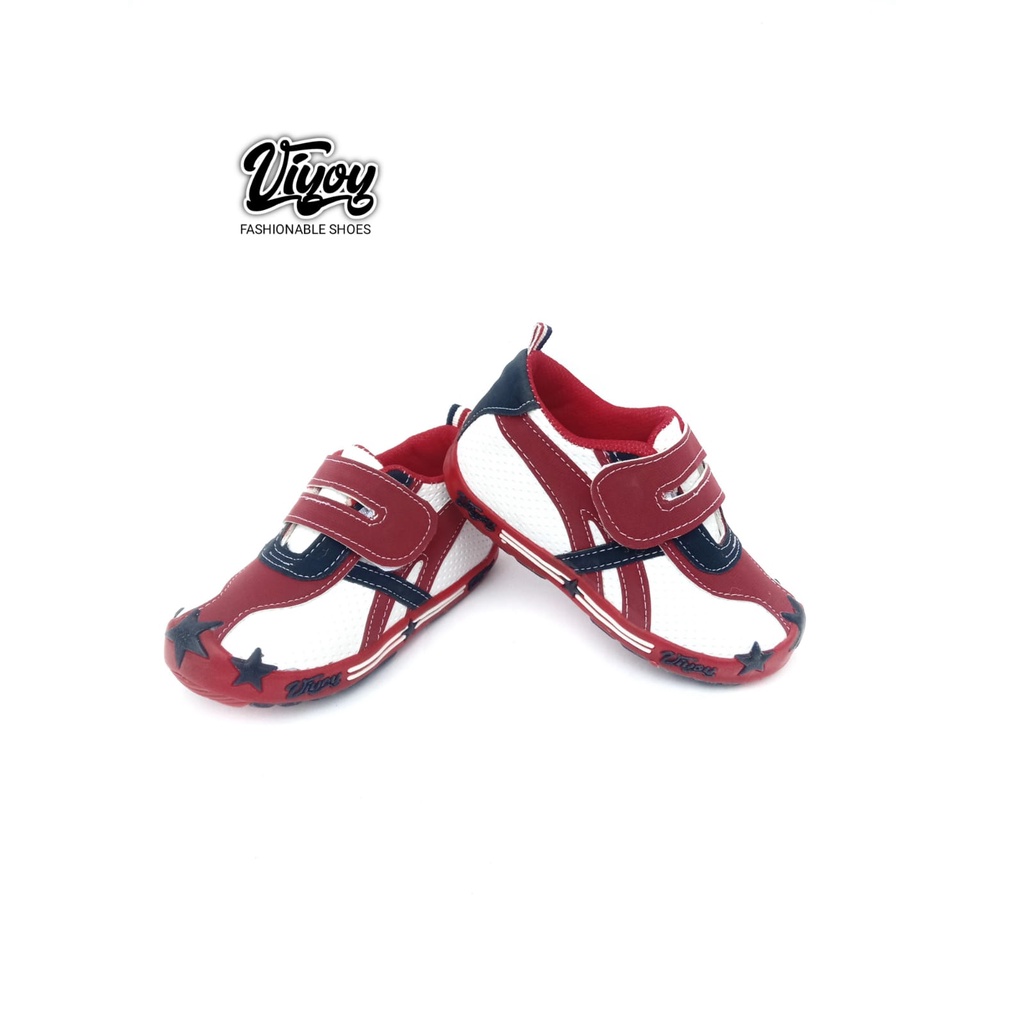 Sepatu Anak Laki Laki Sneakers Kekinian JD Trending Full Motif