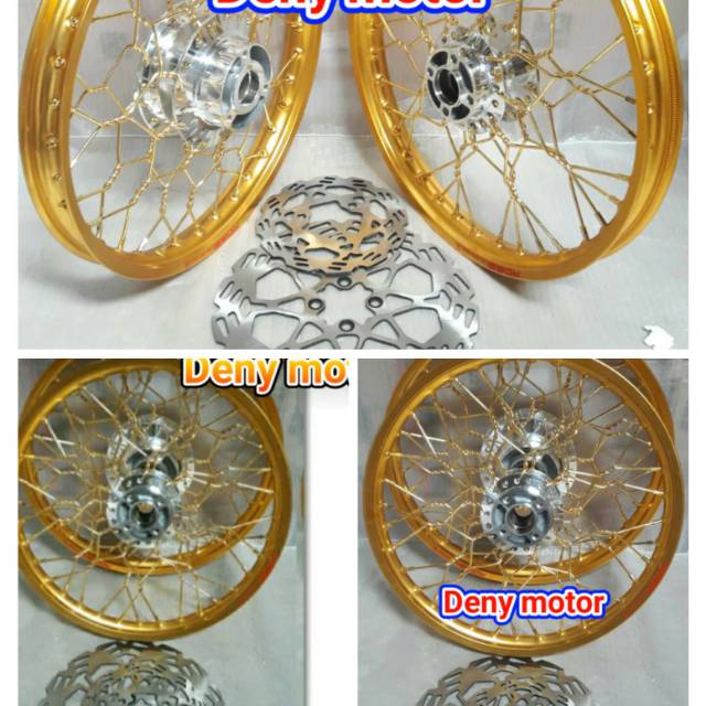 Velg set jari jari Satria Fu model kepang