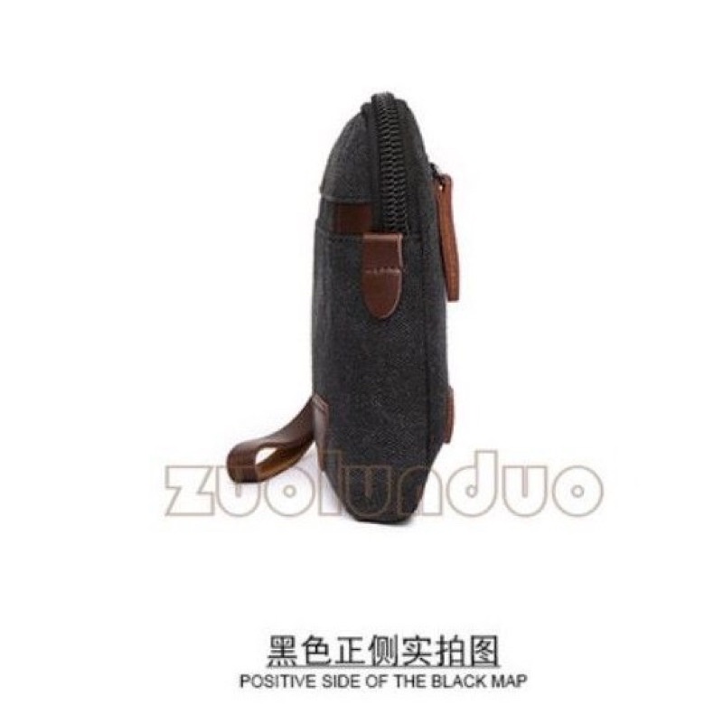 Hand Bag kanvas Tas Tangan Import Legums/zoulundou pria/wanita